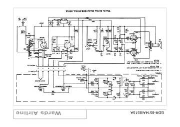 Airline GDR 8514A schematic circuit diagram